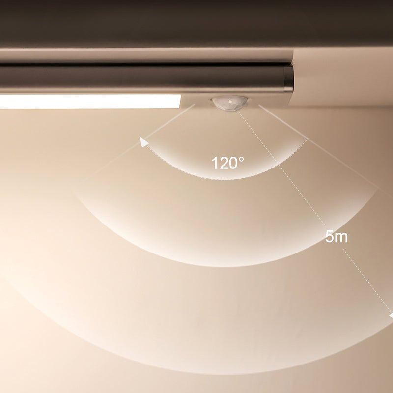 Magnetisk LED lampe med smart bevægelsessensor
