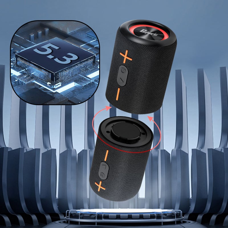 Splittype Bluetooth højtaler – Blændende farverig subwoofer