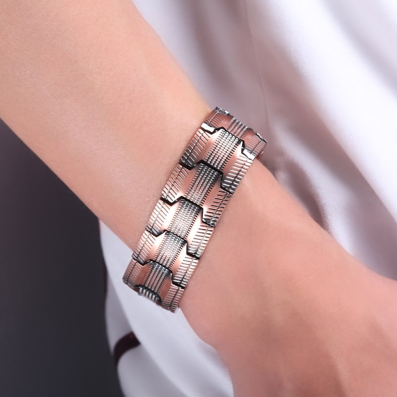 Ultrastærkt magnetisk kobberarmbånd