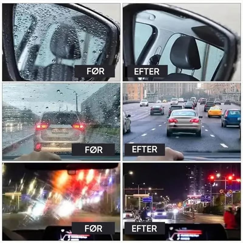 Rengøringsbørste til glasfilm