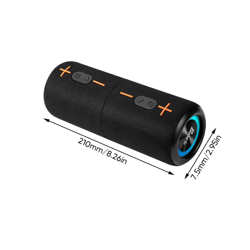 Splittype Bluetooth højtaler – Blændende farverig subwoofer