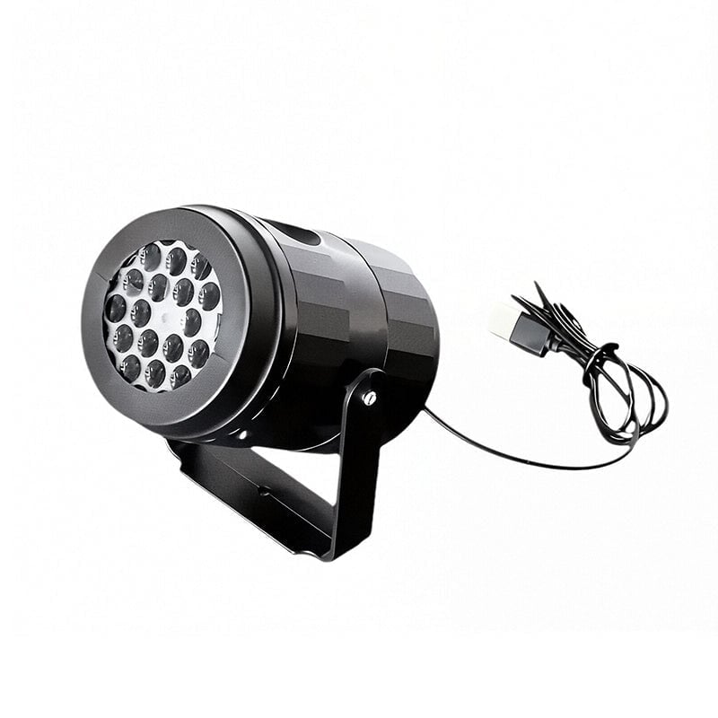 Projektorlampe med julemotiver