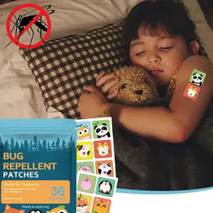 Milde myggeafvisende plastre med urter