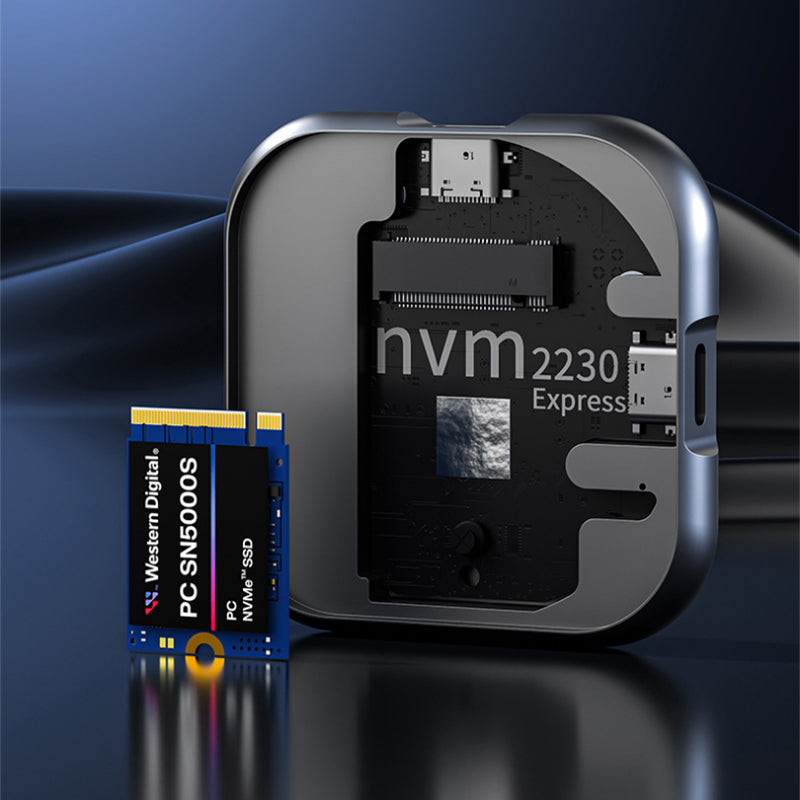 M2 magnetisk harddisk-etui med PD-hurtigopladning
