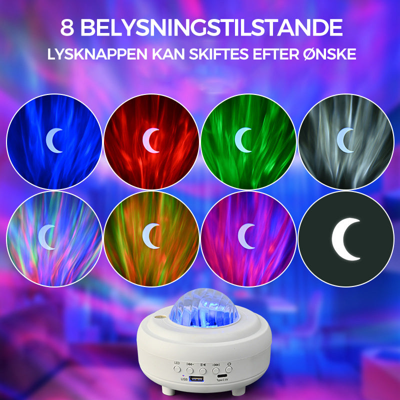 Bluetooth Audio Stjerneprojektorlampe