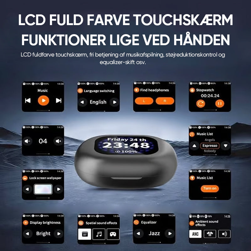 Trådløst headset i øresneglsdesign