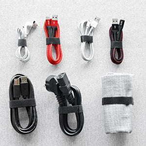 Selvhæftende nylon kabelbindere