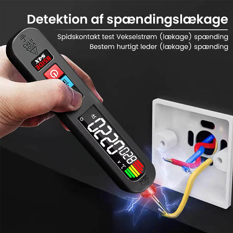 Digitalt genopladeligt intelligent multimeter