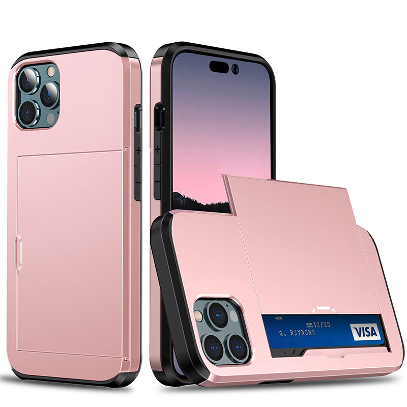 Telefoncover med indbygget tegnebog