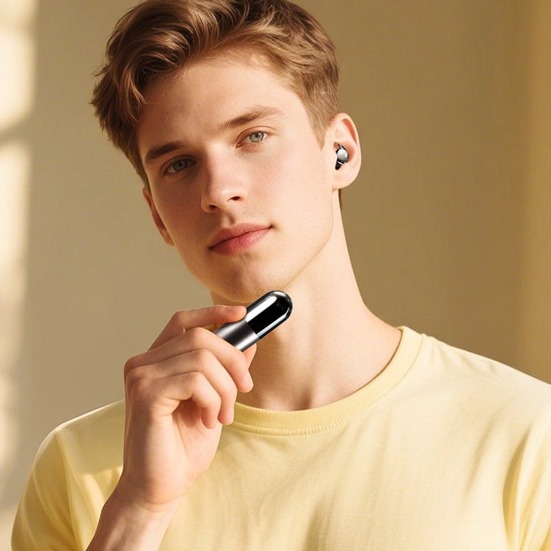 Trådløst usynligt Bluetooth headset til søvn