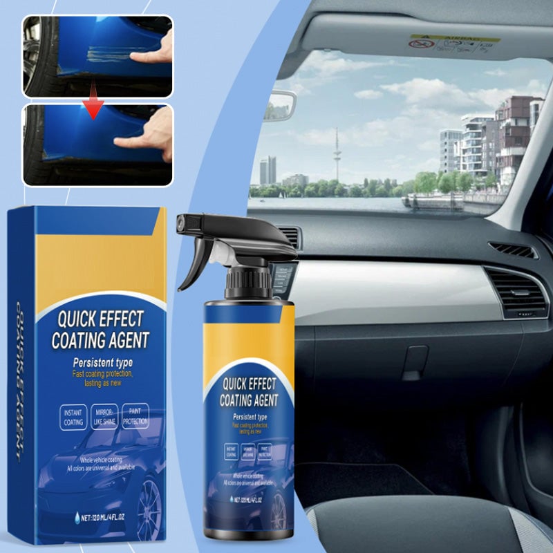 Skinnende og beskyttende belægningsspray til bilen