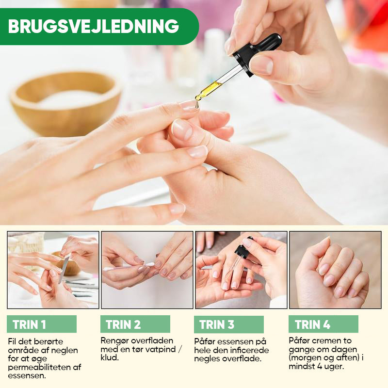 Ingefær essens til neglebehandling