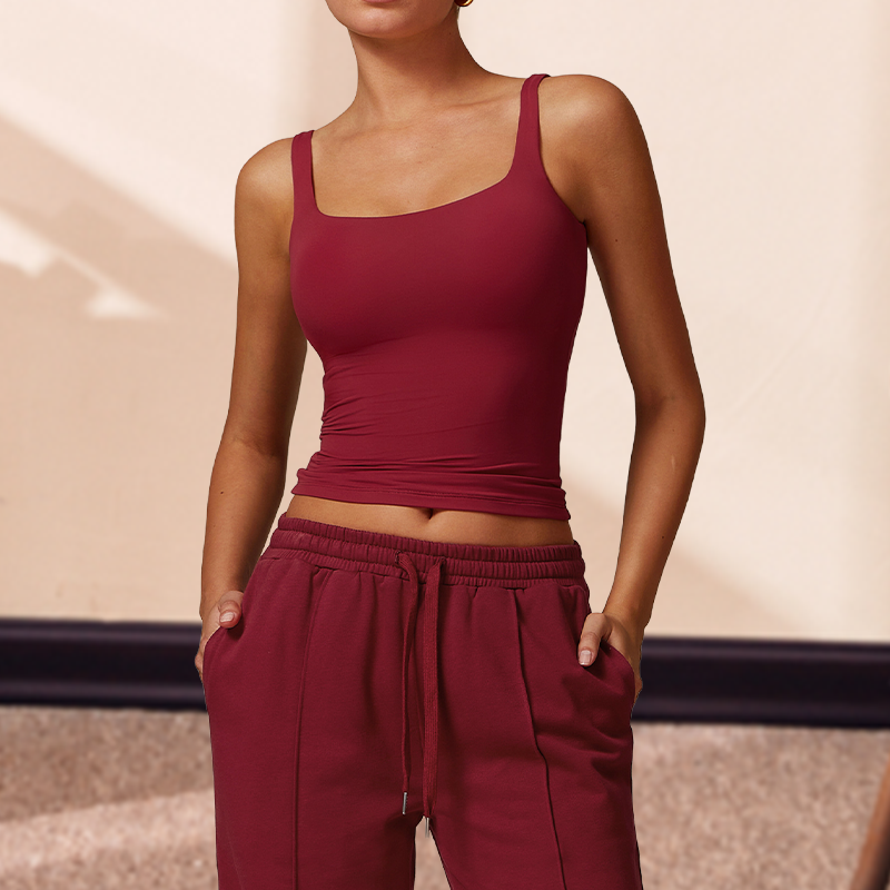 Behagelig og åndbar tank top til Yoga