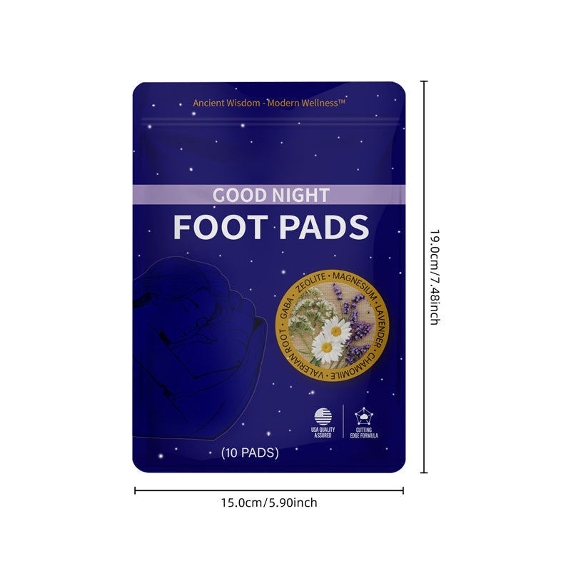 Night arrangement poison foot patch