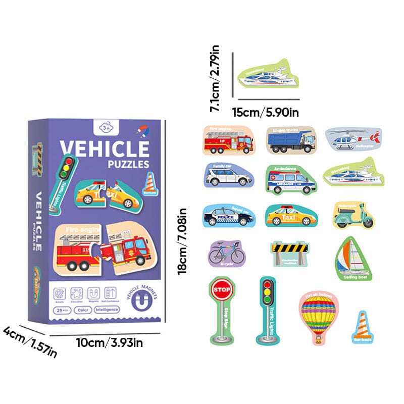 Magnetiske bogstaver i dyretema