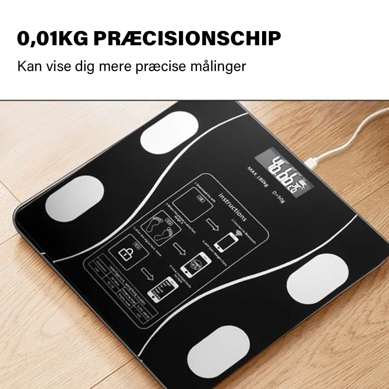 Intelligent kropsfedt vægt