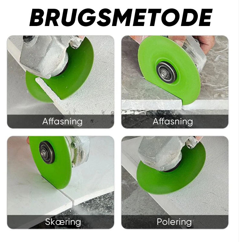 Slibeskive til stenplader