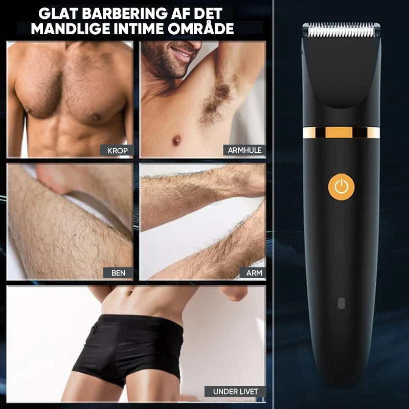 3 i 1 Elektrisk trimmer til kropsbehåring