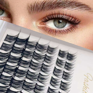 Tykke falske øjenvipper