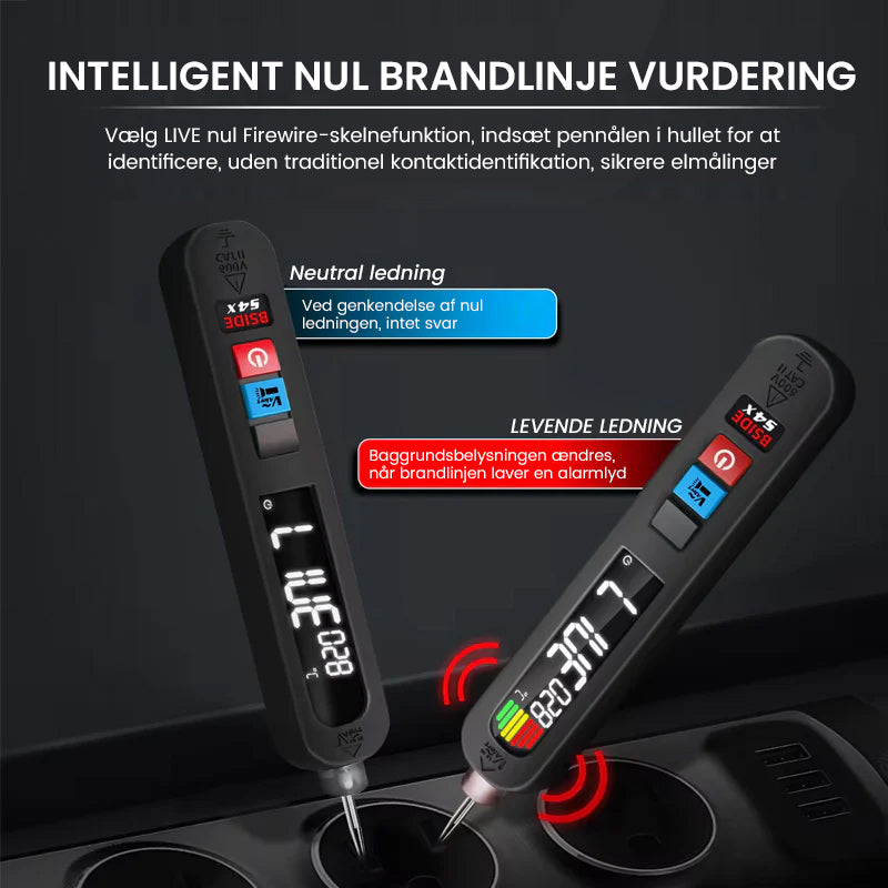 Digitalt genopladeligt intelligent multimeter