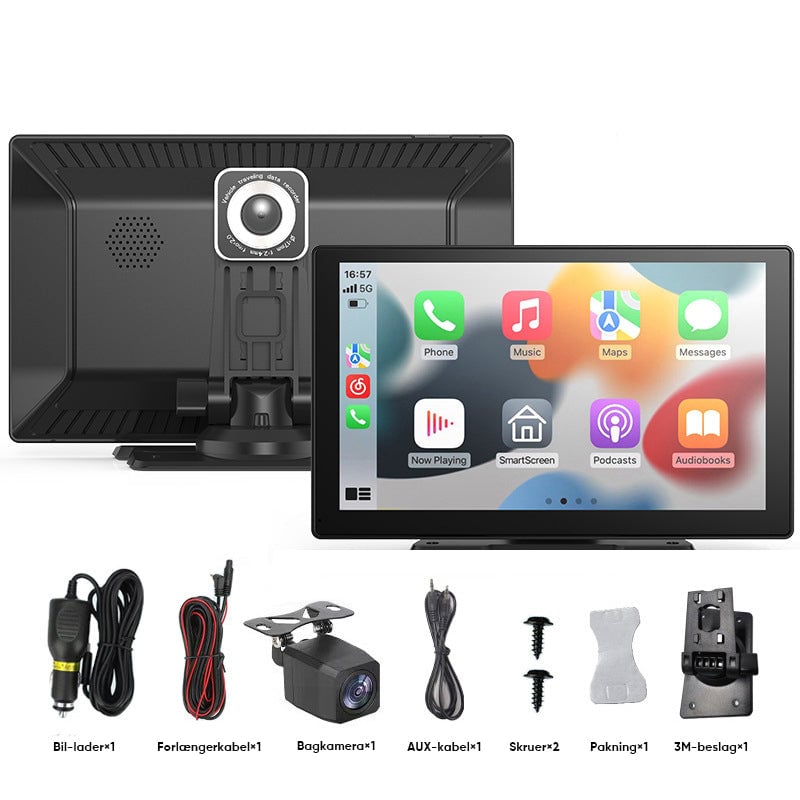 Trådløs CarPlay & Android Auto touchskærm