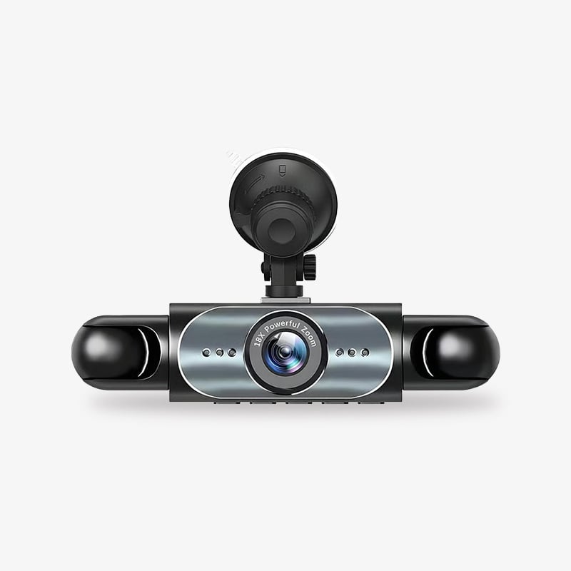 Fire-kanals overvågnings-dashcam