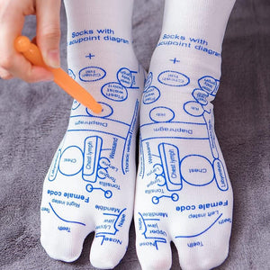 Fod akupunktur massage sokker