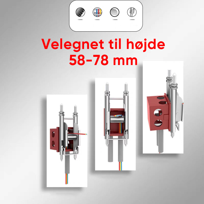 Hjælpemiddel til individuel ledningsføring