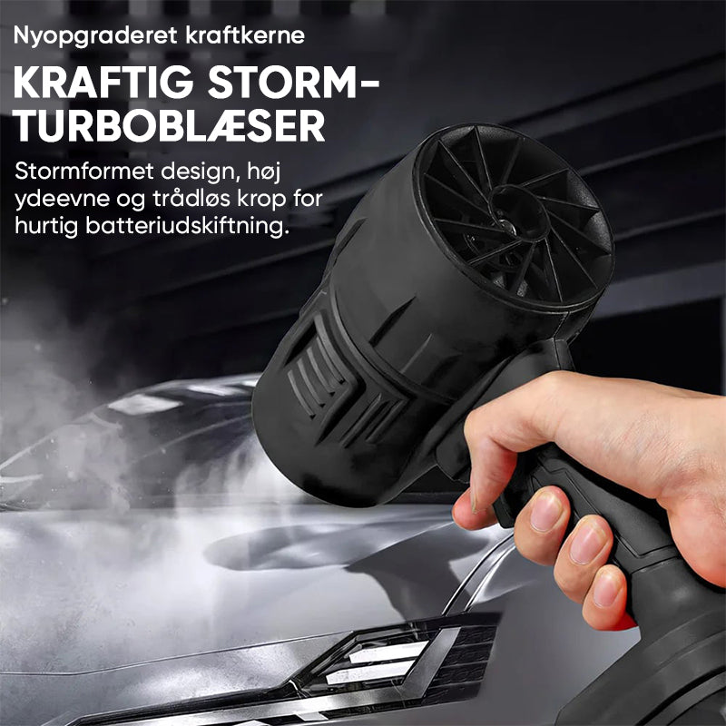 Trådløs superkraftig turboblæser
