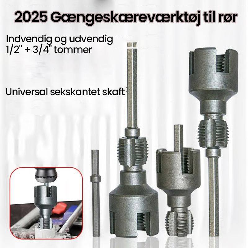 Sakerplus skæreværktøj til gevindrør