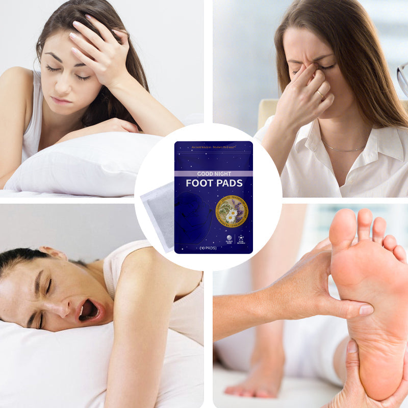 Night arrangement poison foot patch