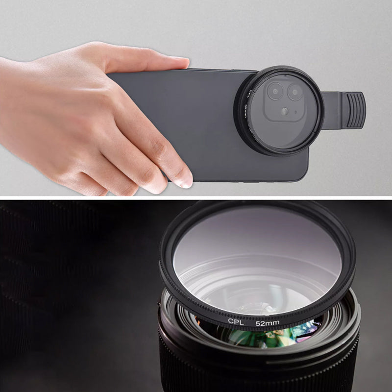 52mm CPL polariseringsfilter