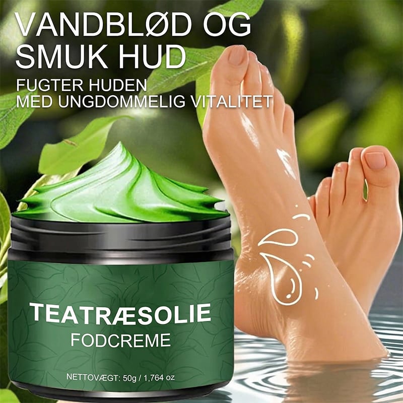 Fodcreme med Tea tree olie
