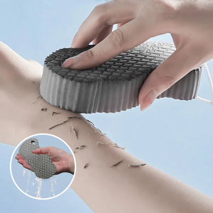 Magisk eksfolierende badesvamp