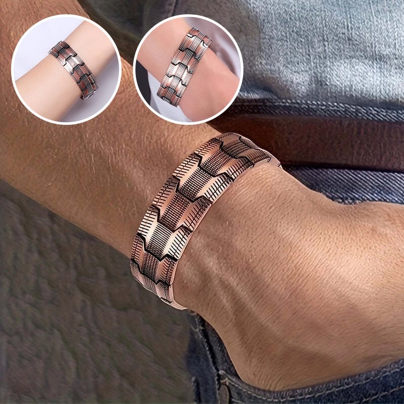 Ultrastærkt magnetisk kobberarmbånd