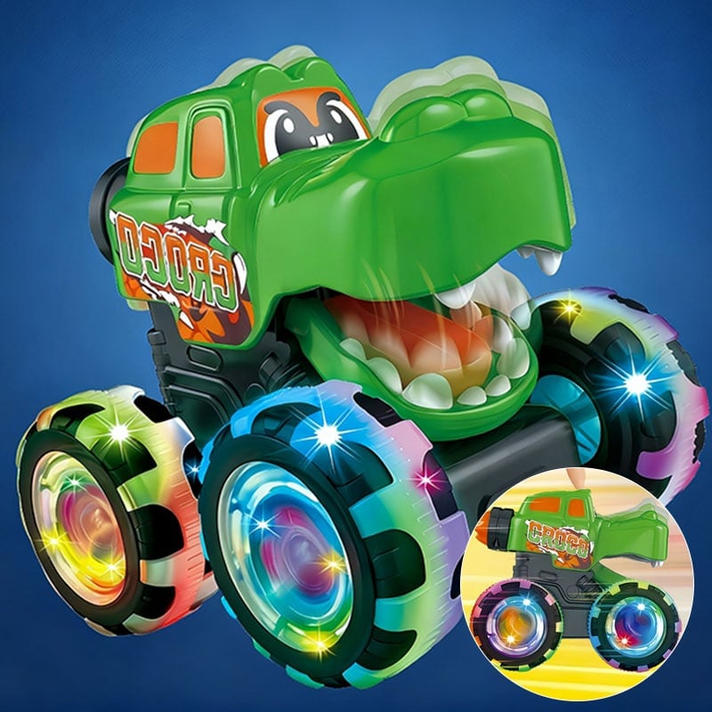 Glødende monster truck legetøjsbil