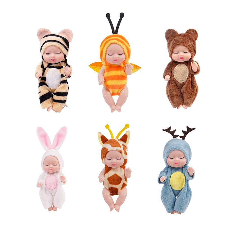 Mini genfødte babydukker | Naturtro, realistiske babydukker