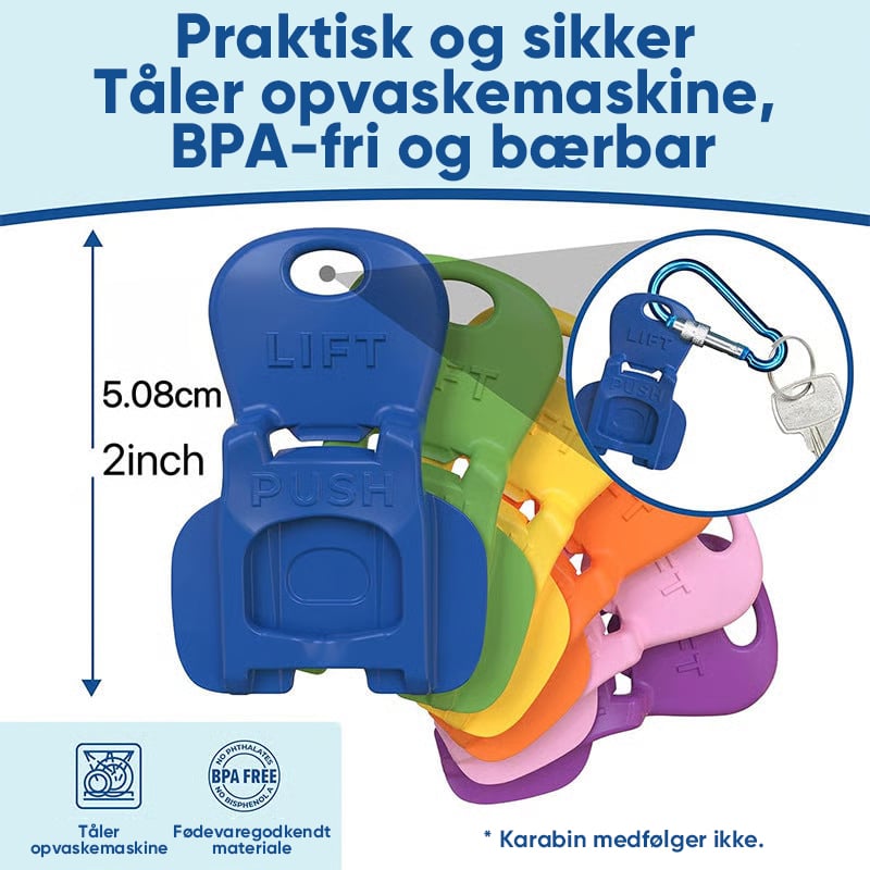 Dåseåbner og beskyttelseslåg