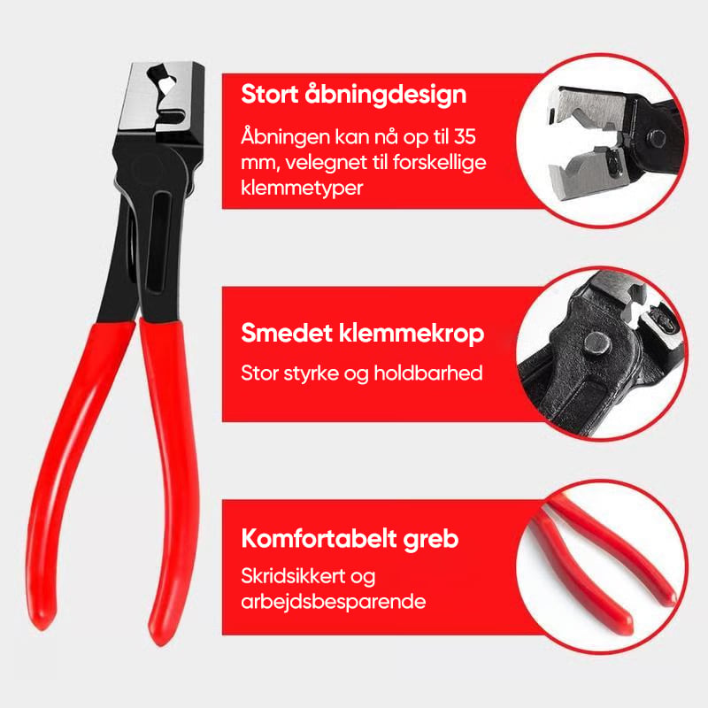 Professionelt slangeklemmesæt