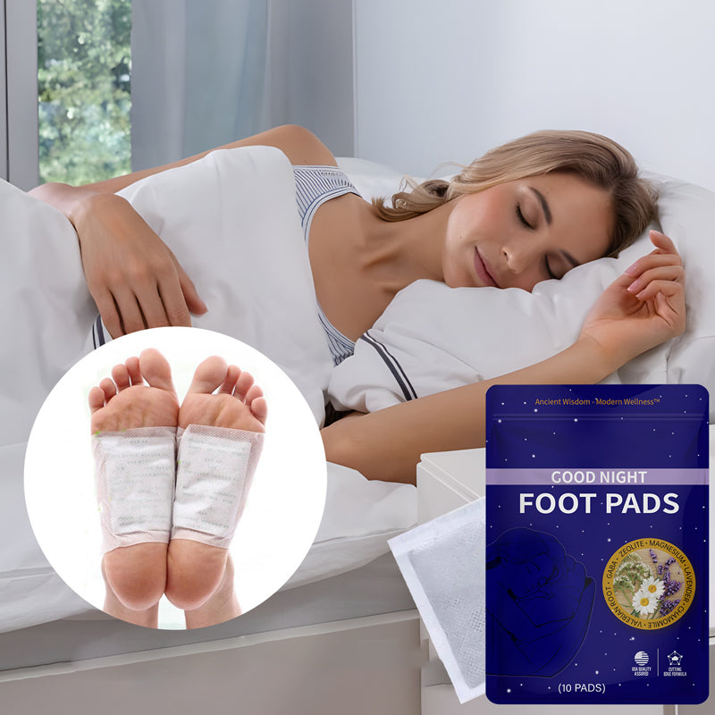 Night arrangement poison foot patch