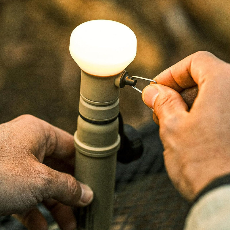 Vintage udendørs LED teltlampe