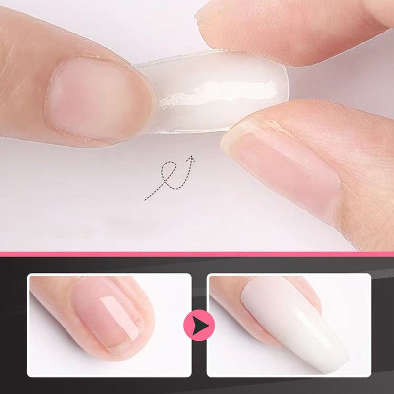 Gelbaseret negleextensions