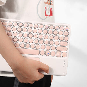 Bluetooth Touch tastatur med runde knapper