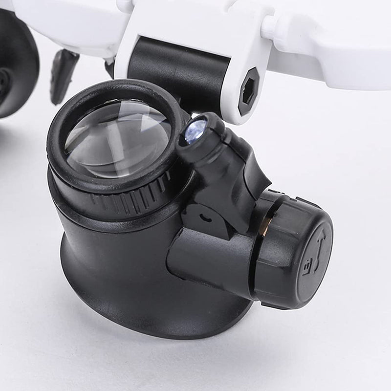 Magnifying Glasses with LED Lights for Dual Eyes