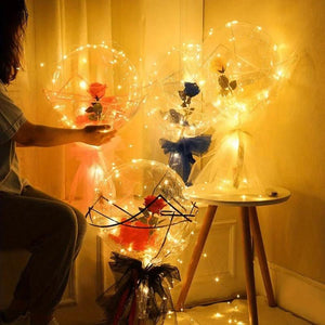 2M stjerne lyskæde i varm hvid