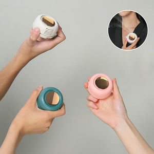 Lille hvirvelvind hals- eller taljeventilator med klemme