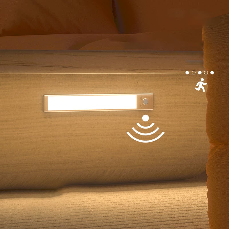 Magnetisk LED lampe med smart bevægelsessensor
