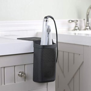 Ophængt varmebestandig silikonepose med sugekop