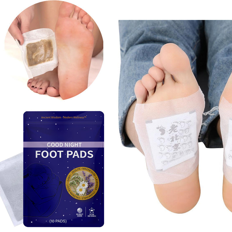 Night arrangement poison foot patch