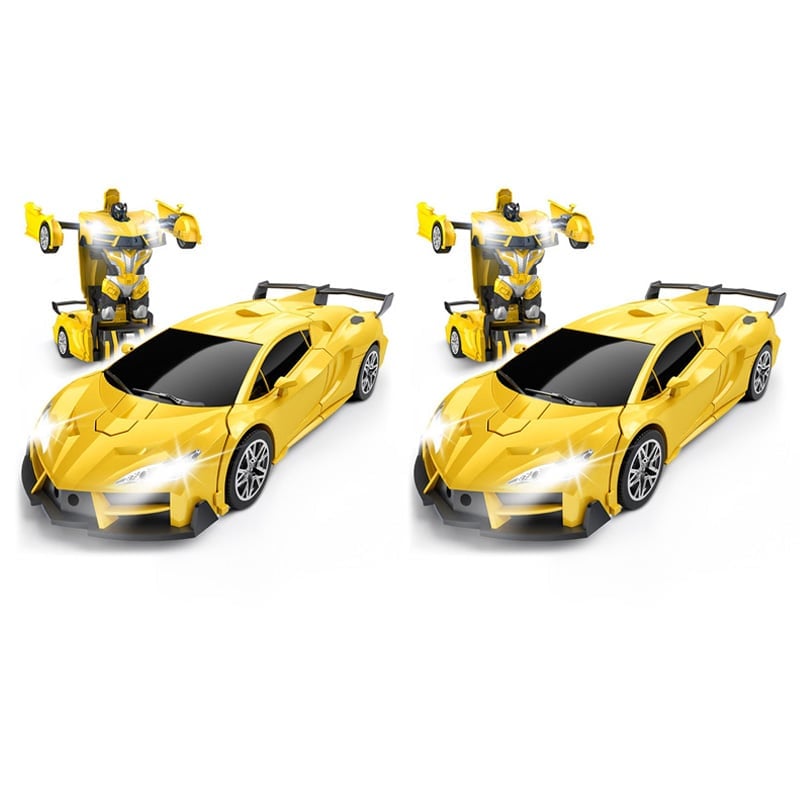 Fjernstyret transformer robotbil